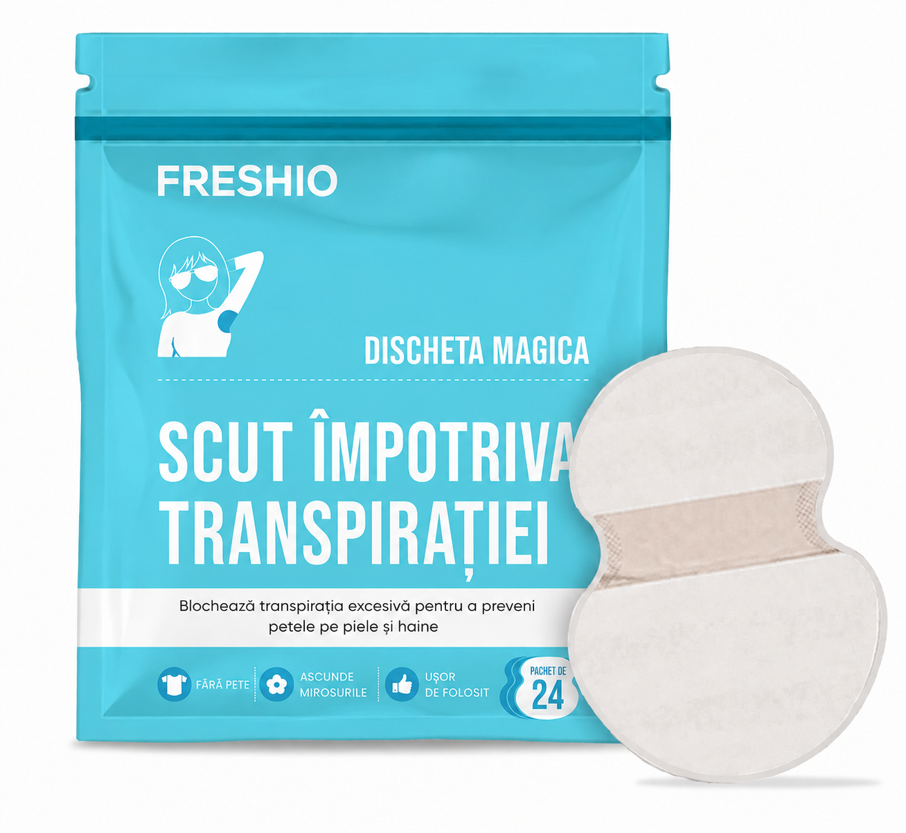 Discheta Magica - Scut impotriva transpiratiei